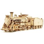 Puzzle 3D Prime Steam Express, ROKR, Lemn, 308 piese fotografia produsului