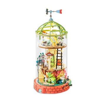 Puzzle 3D Minicasuta de papusi Loftul cu cupola, RoLife, DS001