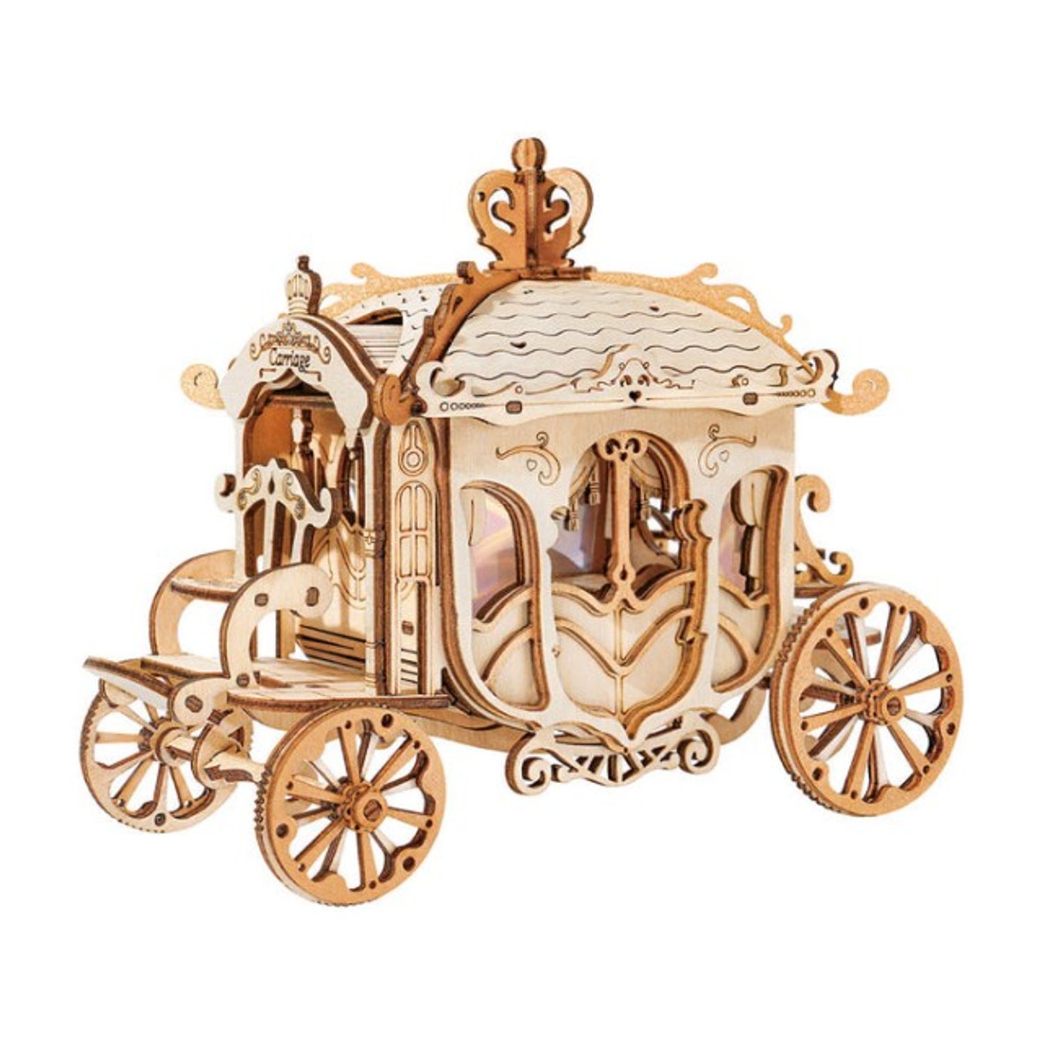 Puzzle 3D Caleasca, RoLife, Lemn, 92 piese, TG506 fotografia produsului