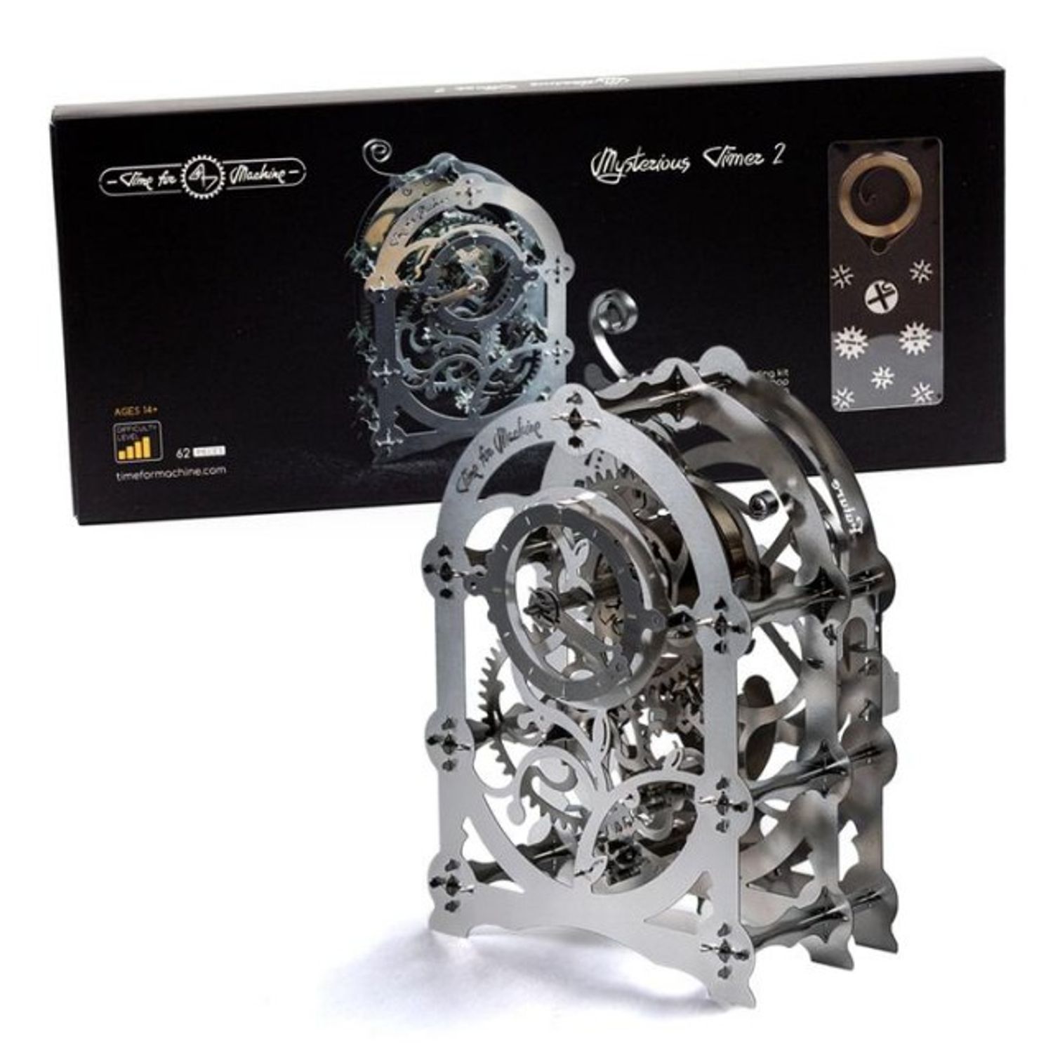 Kit Puzzle Mecanic 3D, Metal, TimeForMachine, Model Cronometru Mysterious Timer 2 fotografia produsului