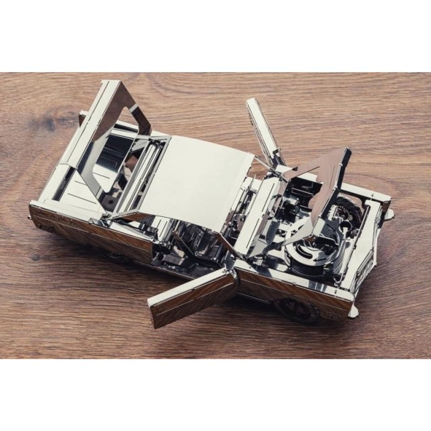 Kit Puzzle Mecanic 3D, Metal, TimeForMachine, Model Royal Voyager fotografia produsului View 5 L