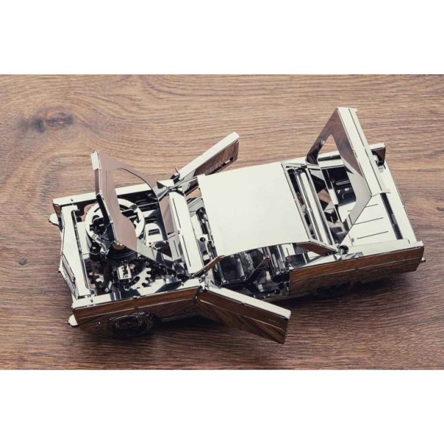 Kit Puzzle Mecanic 3D, Metal, TimeForMachine, Model Royal Voyager fotografia produsului View 6 L