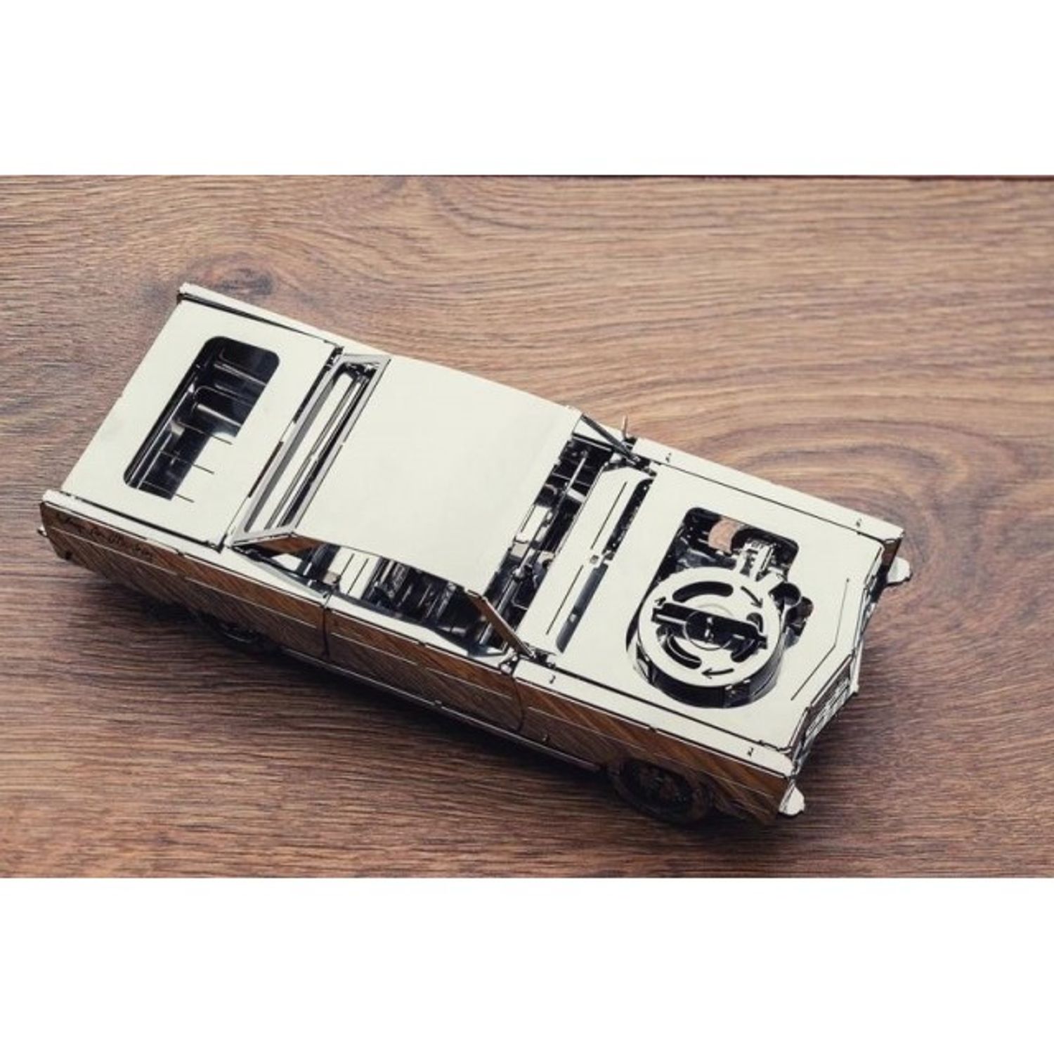 Kit Puzzle Mecanic 3D, Metal, TimeForMachine, Model Royal Voyager fotografia produsului View 7 L