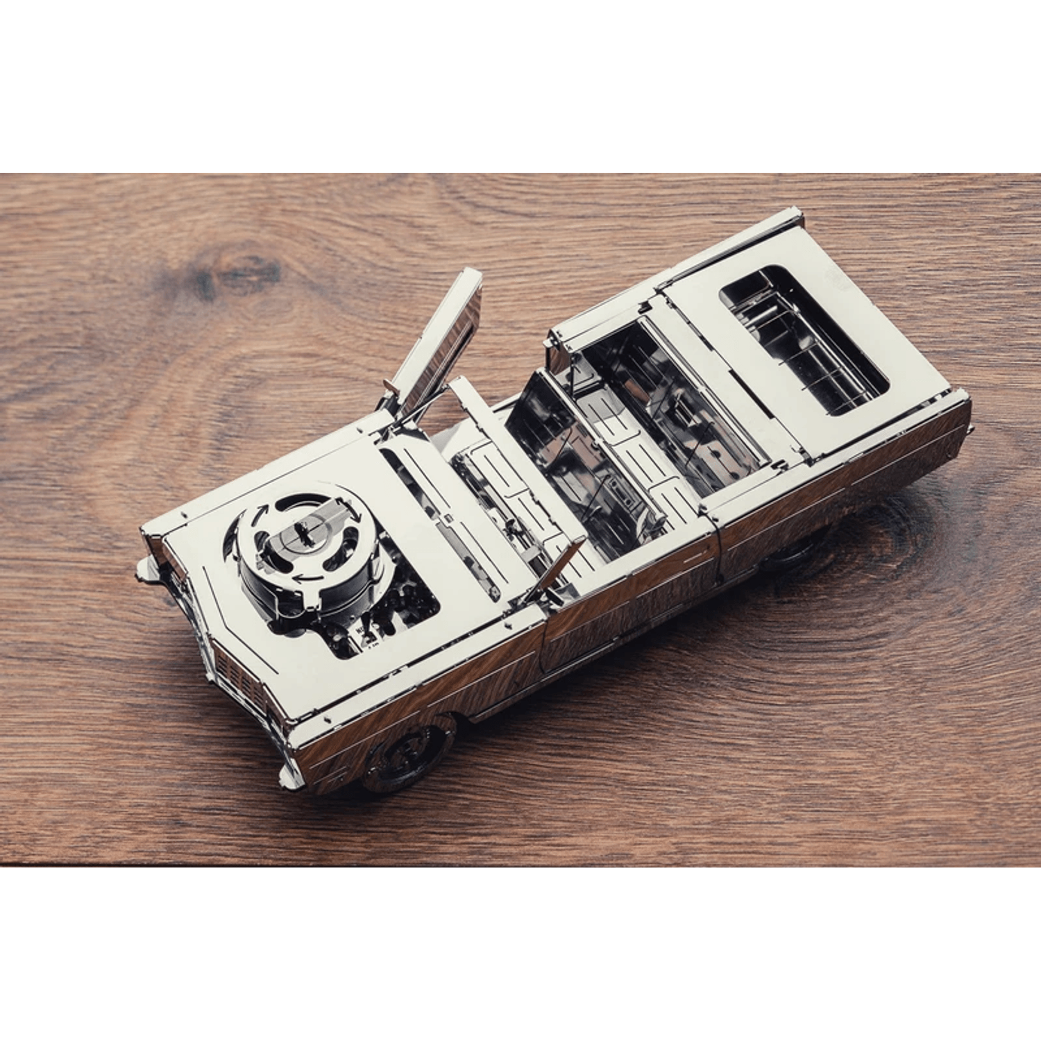 Kit Puzzle Mecanic 3D, Metal, TimeForMachine, Model Royal Voyager fotografia produsului View 13 L