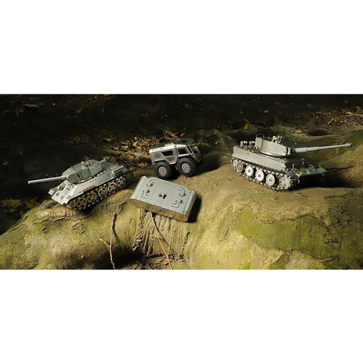 Kit Puzzle Mecanic 3D din metal, Time for Machine, Model radiocontrolat, Sherp fotografia produsului View 5 L
