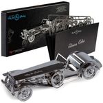 Kit Puzzle Mecanic 3D, Metal, TimeForMachine, Model Masina Epoca Glorious Cabrio 2 fotografia produsului