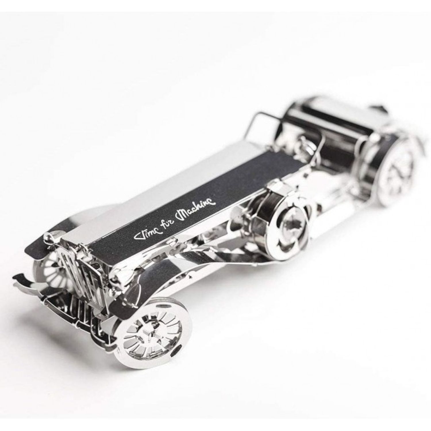 Kit Puzzle Mecanic 3D, Metal, TimeForMachine, Model Masina Epoca Glorious Cabrio 2 fotografia produsului View 5 L