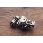 Kit Puzzle Mecanic 3D, Metal, TimeForMachine, Model Hot Tractor fotografia produsului View 3 S