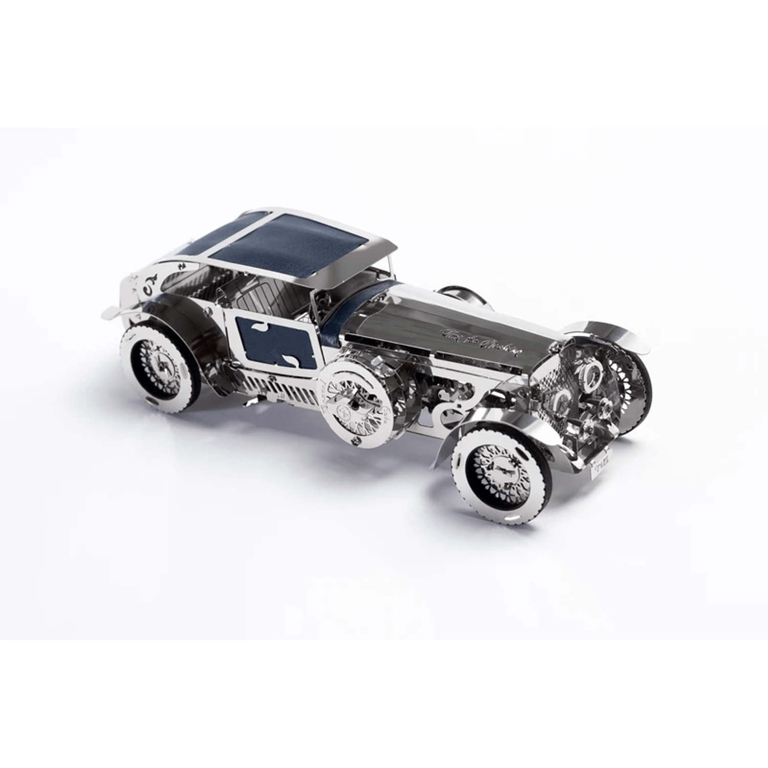 Kit Puzzle Mecanic 3D, Metal, TimeForMachine, Model Roadsterul de lux fotografia produsului View 6 L