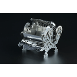 Kit Puzzle Mecanic 3D, Metal, TimeForMachine, Model Cutia Secretelor fotografia produsului View 9 S