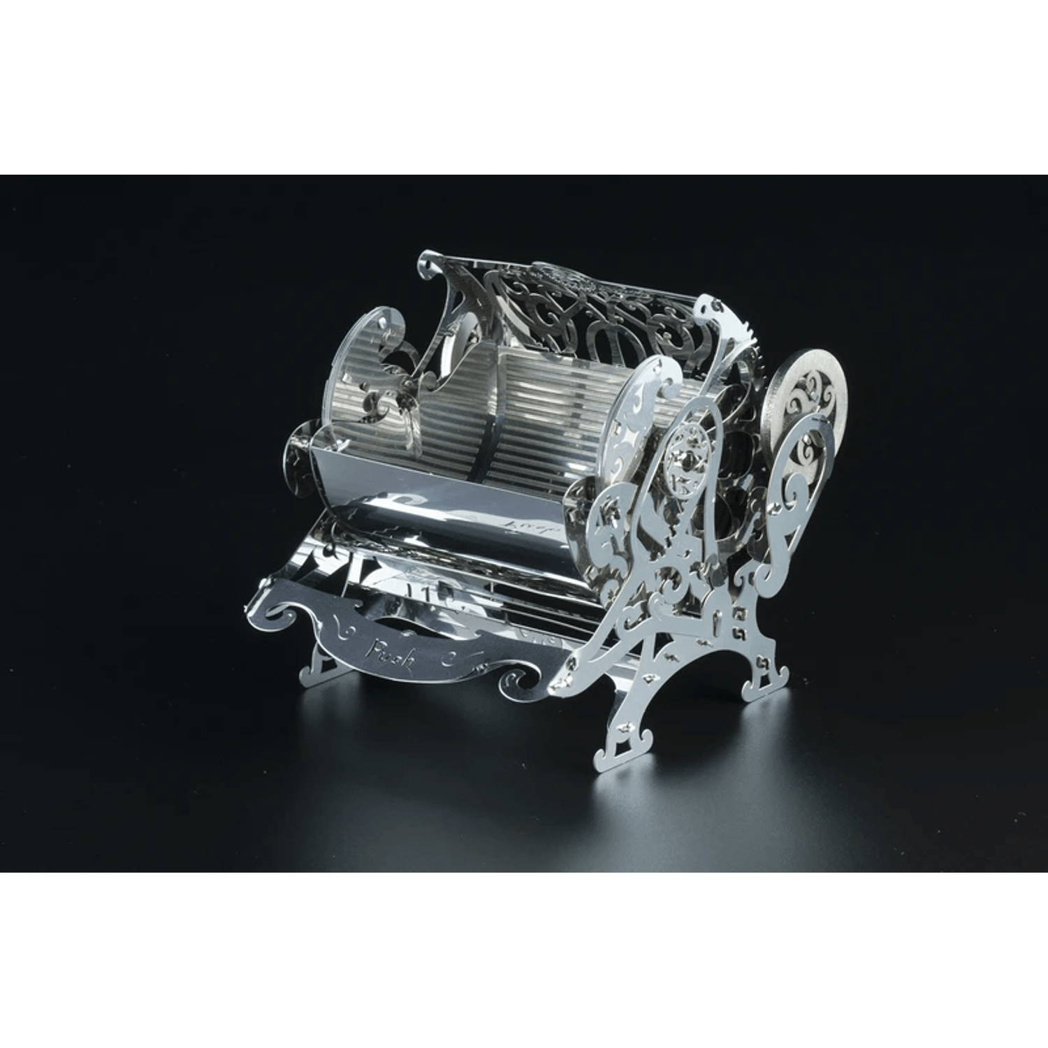 Kit Puzzle Mecanic 3D, Metal, TimeForMachine, Model Cutia Secretelor fotografia produsului View 9 L