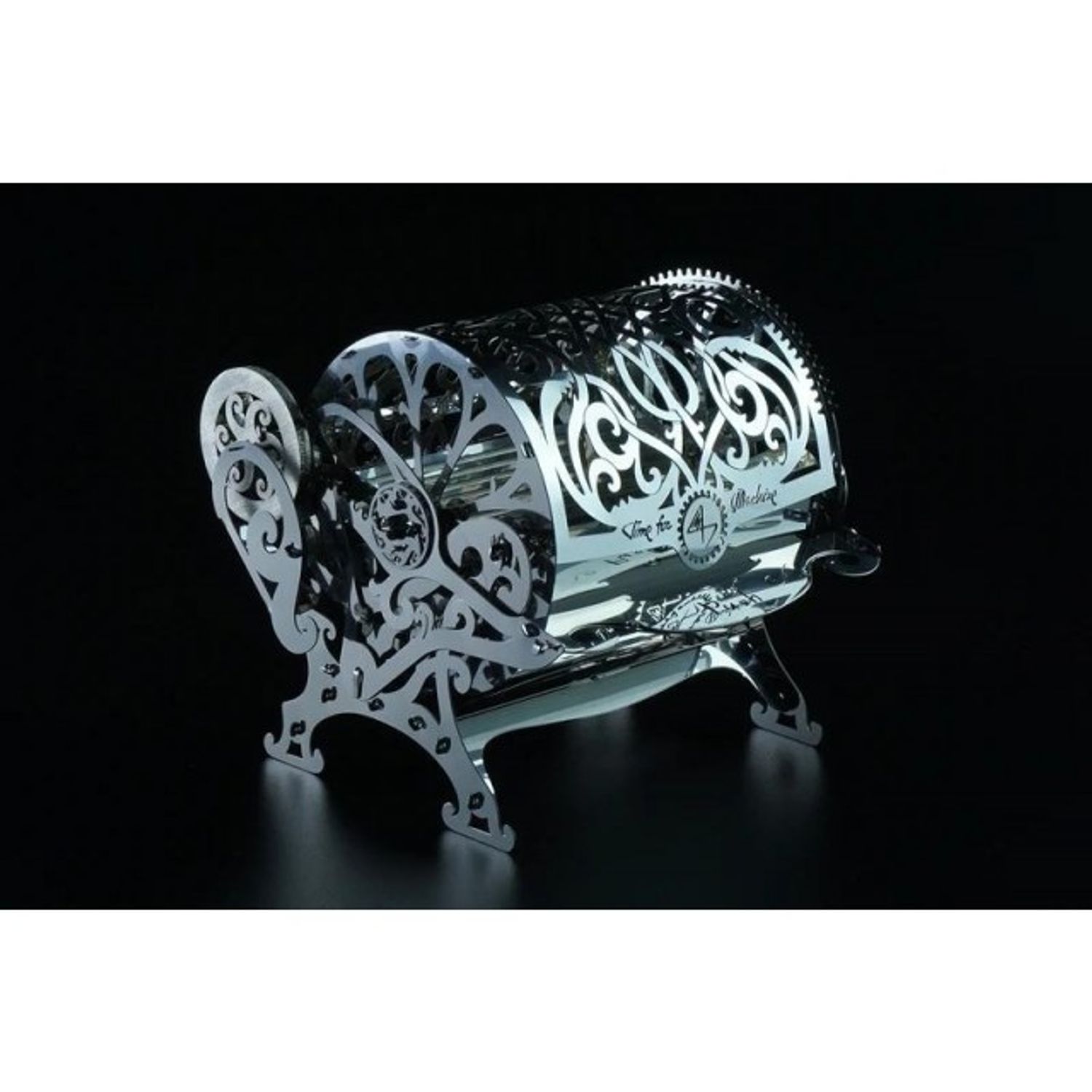 Kit Puzzle Mecanic 3D, Metal, TimeForMachine, Model Cutia Secretelor fotografia produsului View 3 L