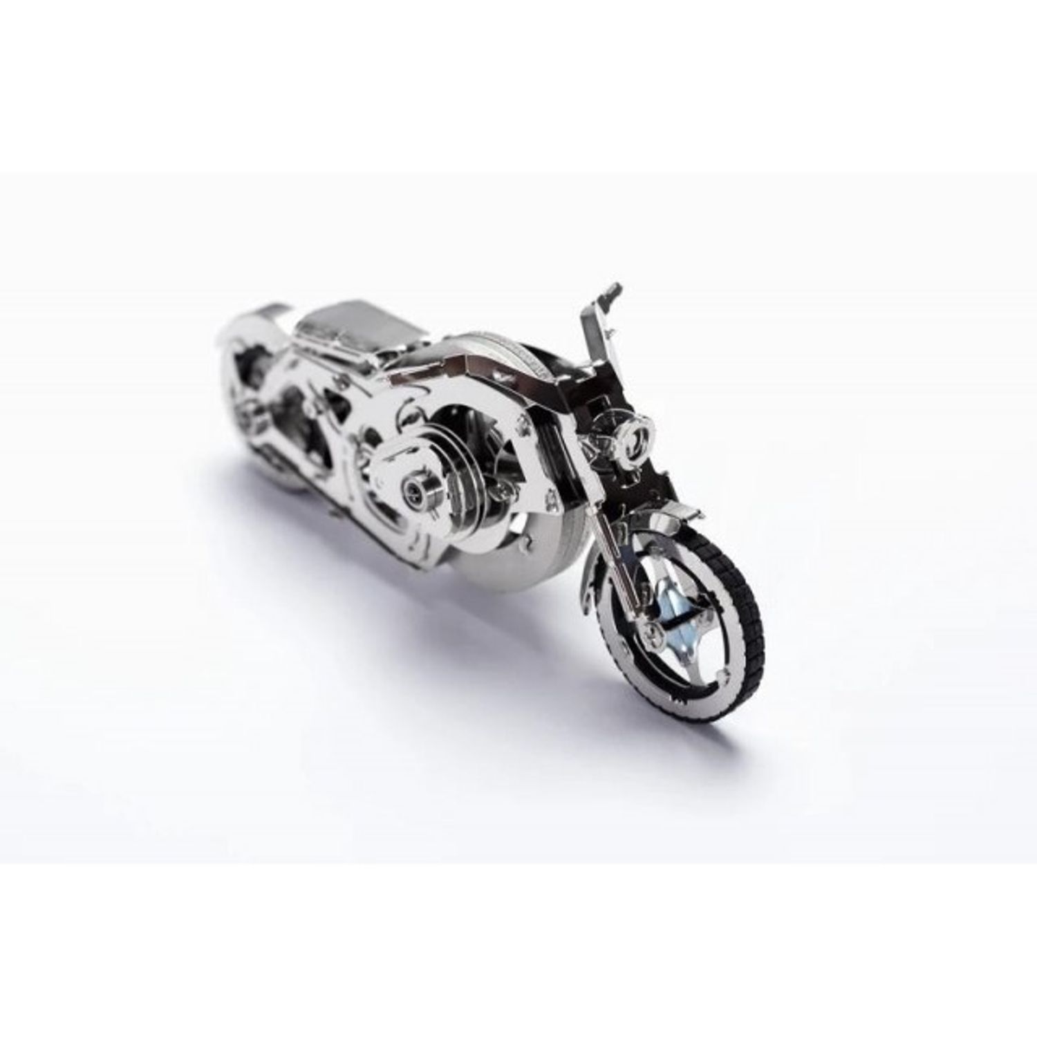 Kit Puzzle Mecanic 3D, Metal, TimeForMachine, Model Chrome Rider fotografia produsului View 2 L