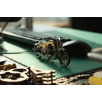 Kit Puzzle Mecanic 3D, Metal, TimeForMachine, Model Chrome Rider fotografia produsului View 9 S