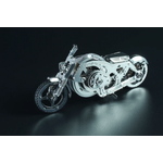 Kit Puzzle Mecanic 3D, Metal, TimeForMachine, Model Chrome Rider fotografia produsului View 11 S