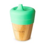 Pahar din bambus mic 190 ml, verde, eco rascals fotografia produsului