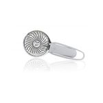 Buggygear Mini ventilator cu incarcator USB-Gri/Chrome fotografia produsului