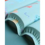 Costum de inot flotabil, Archimede, CREVETTES BLEUES Boy, 4 ani, A212531 fotografia produsului View 4 S