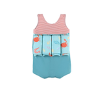Costum de inot flotabil, Archimede, CREVETTES BLEUES Boy, 4 ani, A212531 fotografia produsului View 2 S