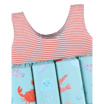 Costum de inot flotabil, Archimede, CREVETTES BLEUES Boy, 4 ani, A212531 fotografia produsului