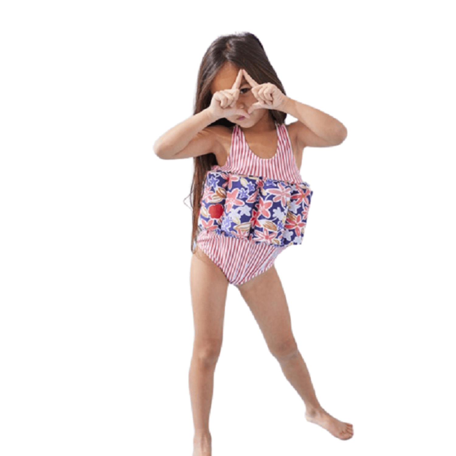 Costum de inot flotabil BDM Girl, marime 12 luni, A101531 fotografia produsului View 4 L