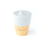 Pahar din bambus mic 190 ml, gri, eco rascals fotografia produsului