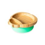 Farfurie din bambus Buburuza, verde, eco rascals fotografia produsului