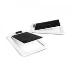 Stand boxe de birou KANTO S4 ALB MAT fotografia produsului View 2 S
