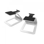 Stand boxe de birou KANTO SE2 ALB MAT fotografia produsului