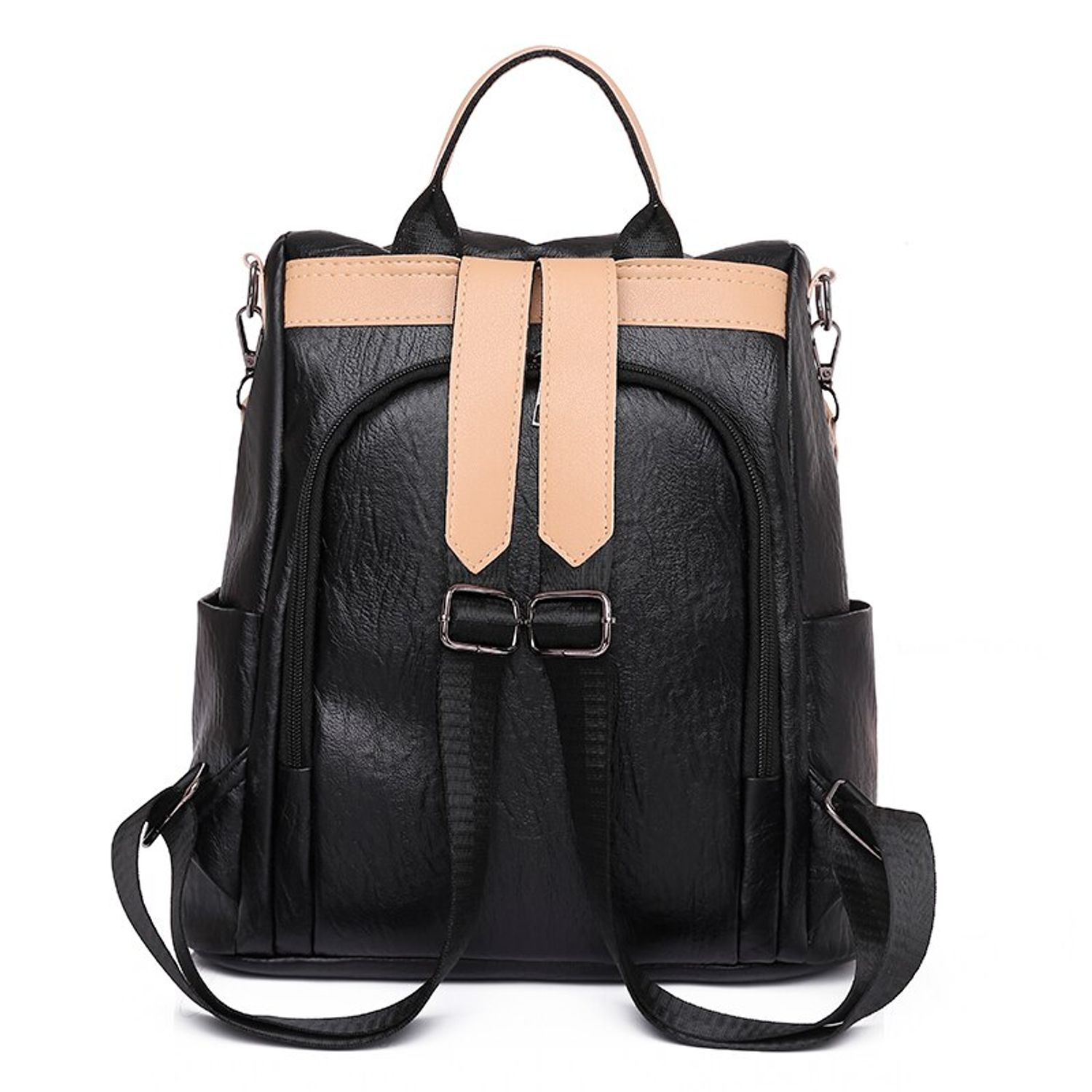 Rucsac dama Amina GT1464, antifurt, model negru fotografia produsului View 10 L