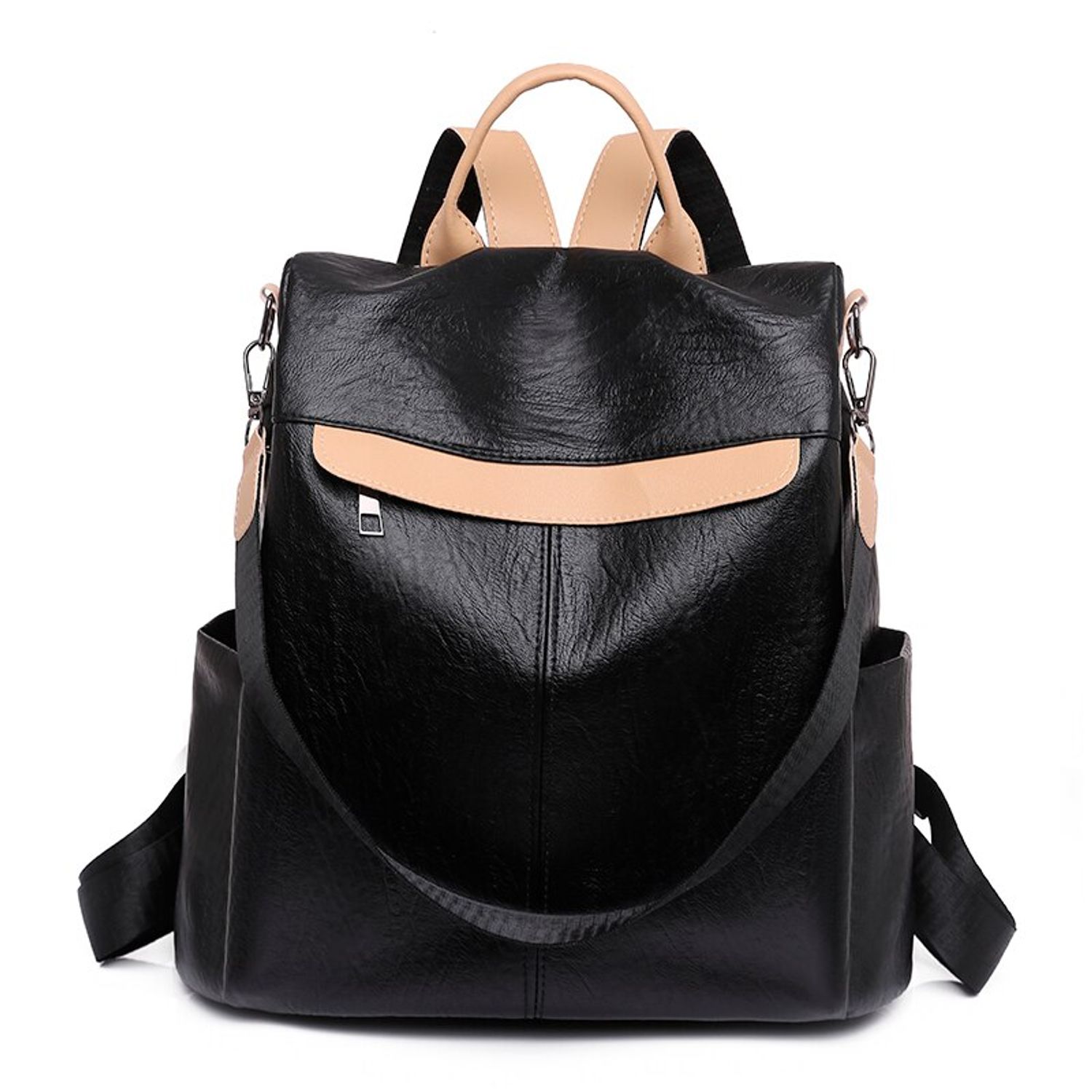 Rucsac dama Amina GT1464, antifurt, model negru fotografia produsului