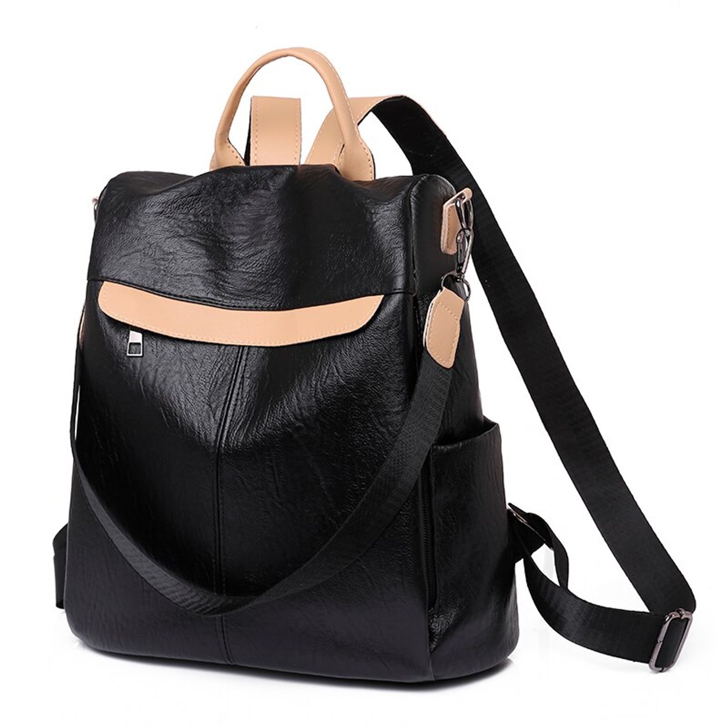Rucsac dama Amina GT1464, antifurt, model negru fotografia produsului View 5 L