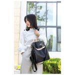 Rucsac dama Amina GT1464, antifurt, model negru fotografia produsului View 3 S