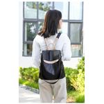 Rucsac dama Amina GT1464, antifurt, model negru fotografia produsului View 4 S