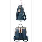 Rucsac dama Amina GT1463, antifurt, model albastru fotografia produsului View 3 S