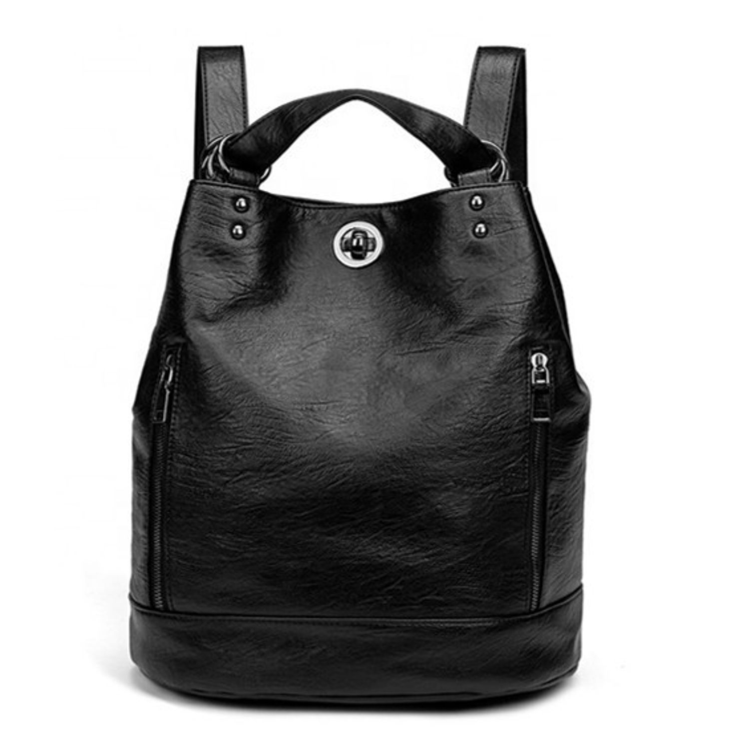 Rucsac dama Gracelyn GT1459, model negru fotografia produsului