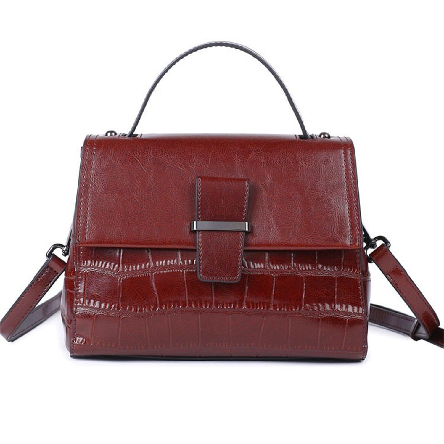 Geanta dama GT1737 Vyctoria, Bordo fotografia produsului