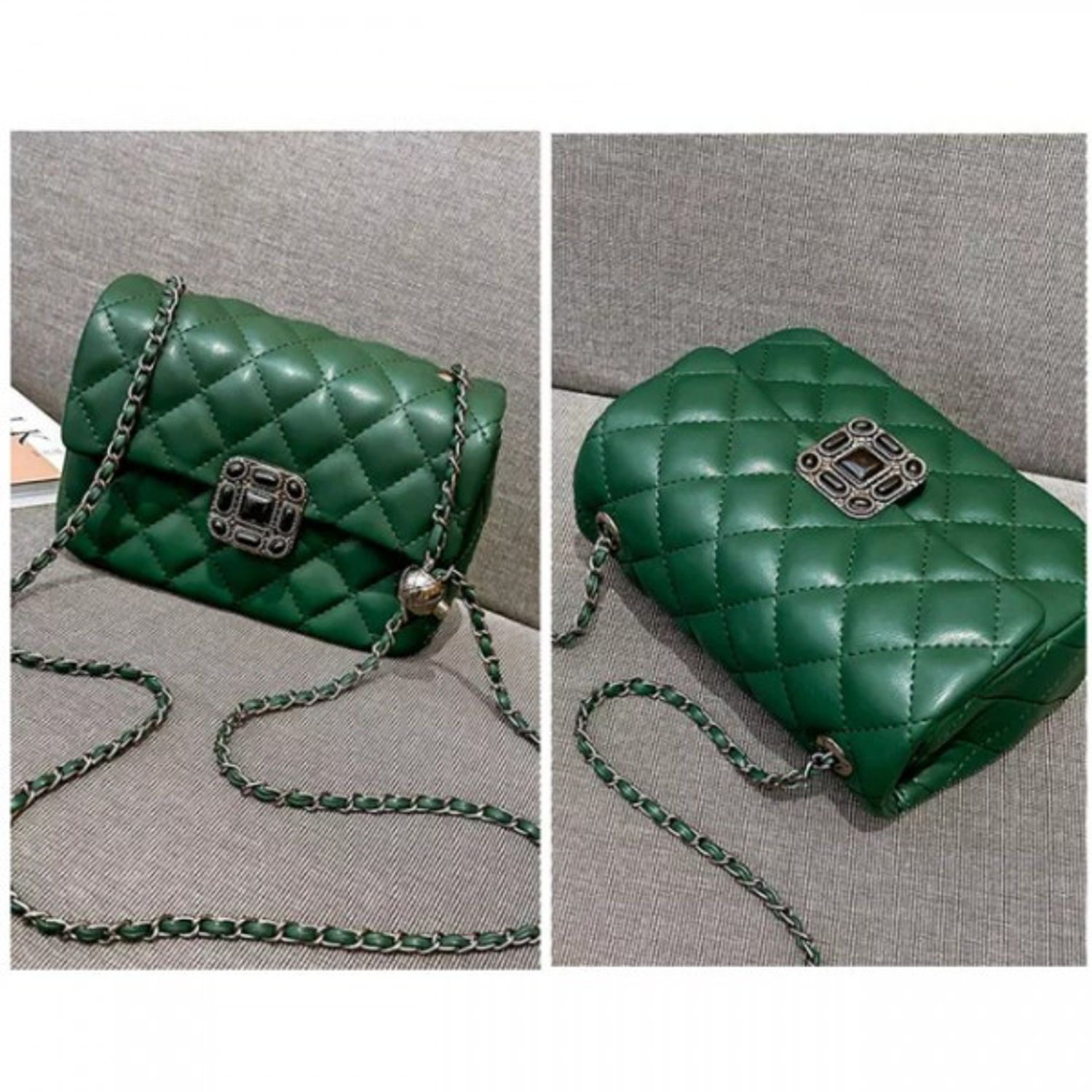 Geanta dama Adya GT1698, Verde fotografia produsului View 4 L