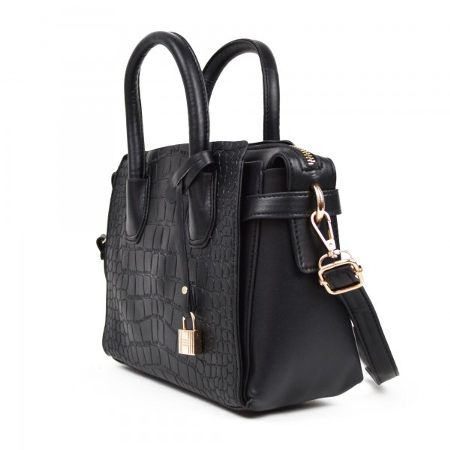 Geanta dama GT1631 Elvira, negru fotografia produsului View 3 L