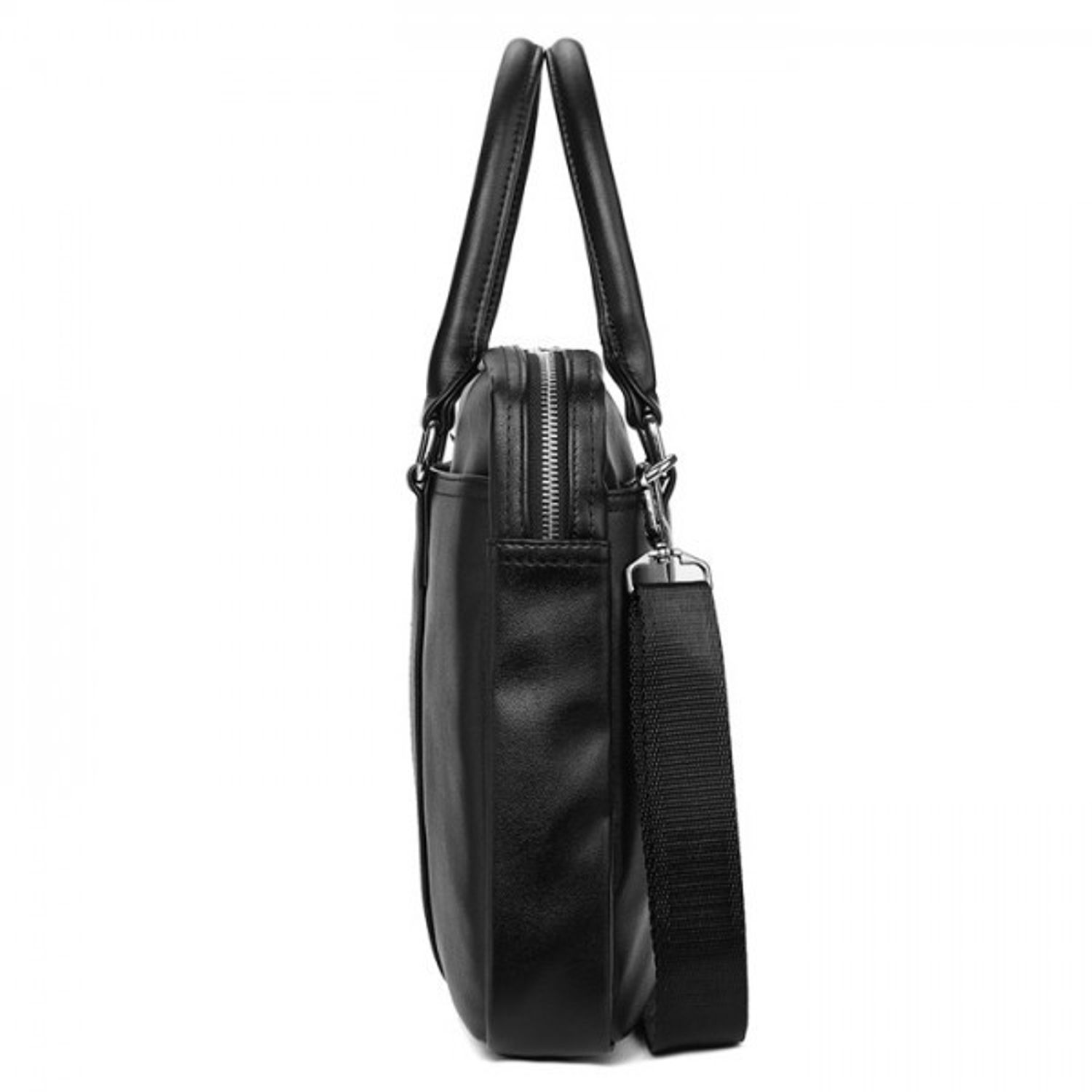 Servieta pentru barbati, Toby GT1436, model negru fotografia produsului View 5 L