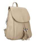 Rucsac dama Zora GT1147, piele naturala, crem fotografia produsului