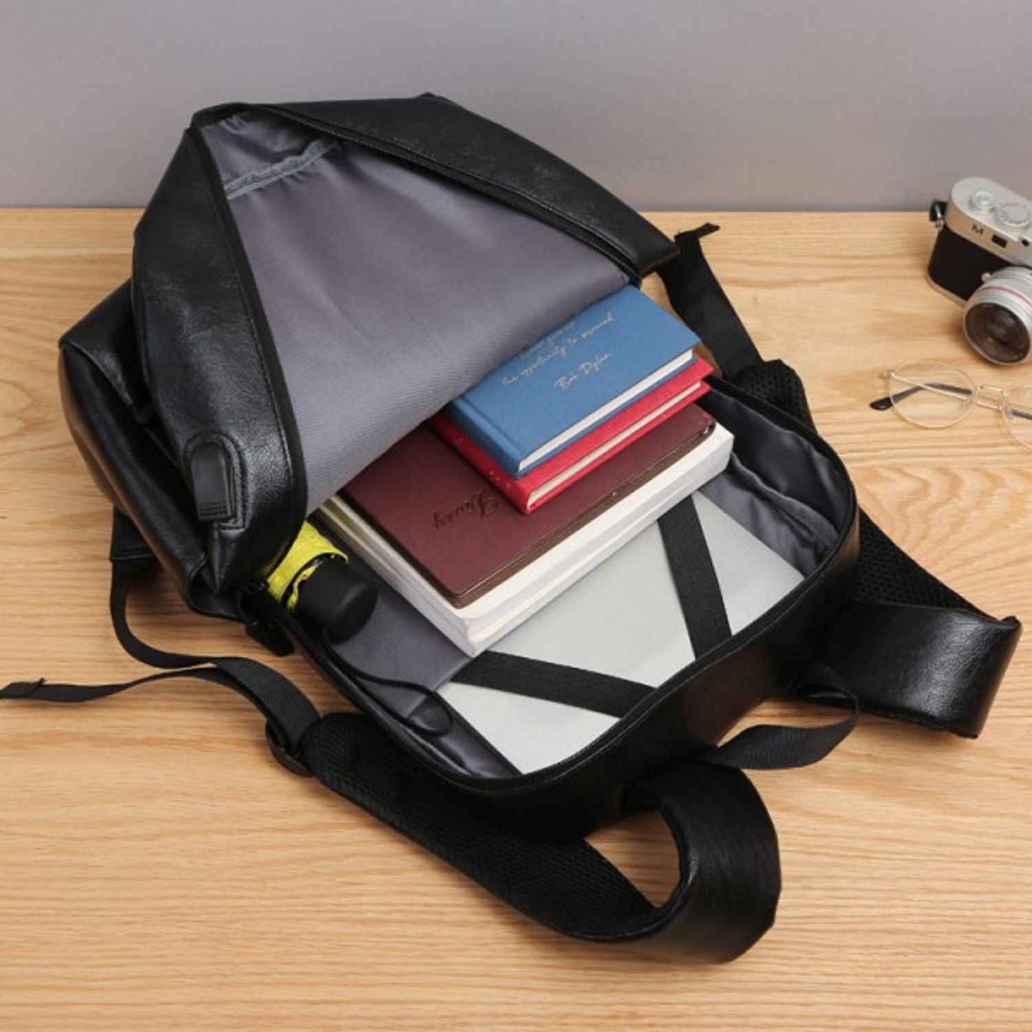 Rucsac pentru barbati, Daniel GT1359, negru fotografia produsului View 3 L