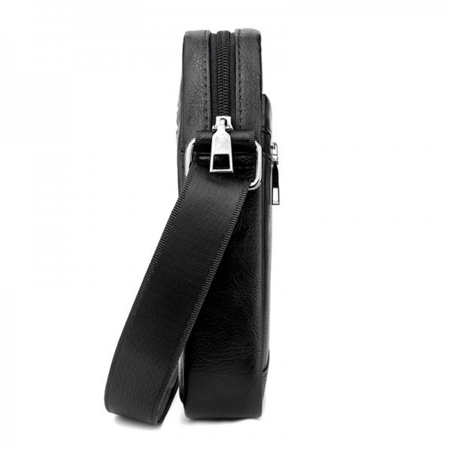 Geanta de umar pentru barbati, Jayden GT1427, model negru fotografia produsului View 3 L