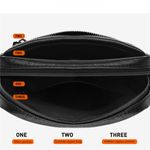 Geanta de umar pentru barbati, Jayden GT1427, model negru fotografia produsului View 2 S