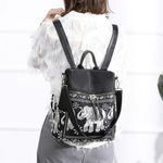 Rucsac dama Raelyn GT1466, model negru fotografia produsului View 6 S
