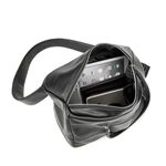 Borseta pentru barbati, Noah GT1395, model negru fotografia produsului View 2 S