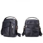Geanta de umar pentru barbati, Harry GT1402, model negru fotografia produsului View 2 S