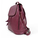 Rucsac dama Zelinda GT1496, piele naturala, Visiniu fotografia produsului View 4 S