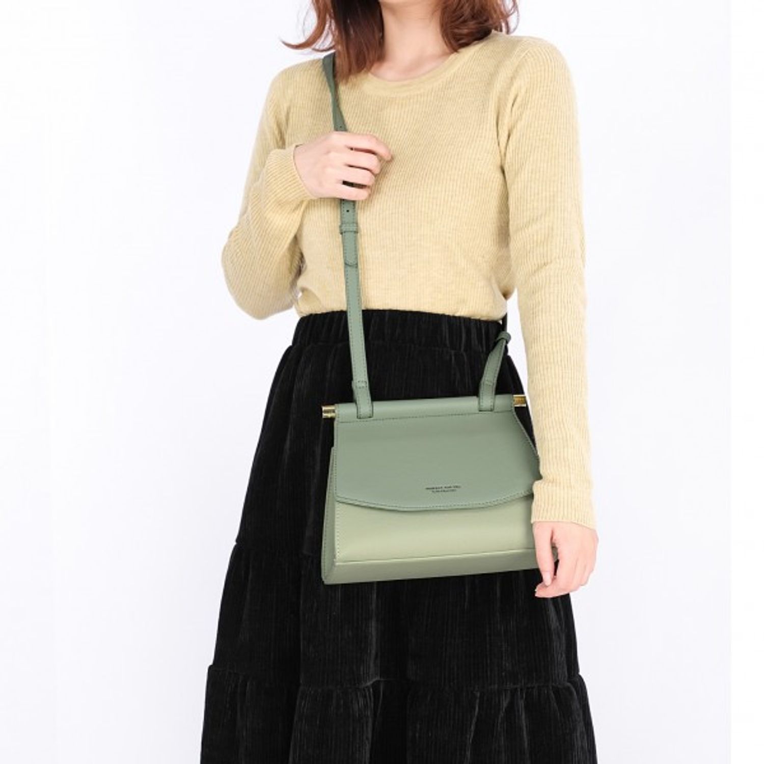 Geanta dama Esma GT1598, Verde fotografia produsului View 2 L