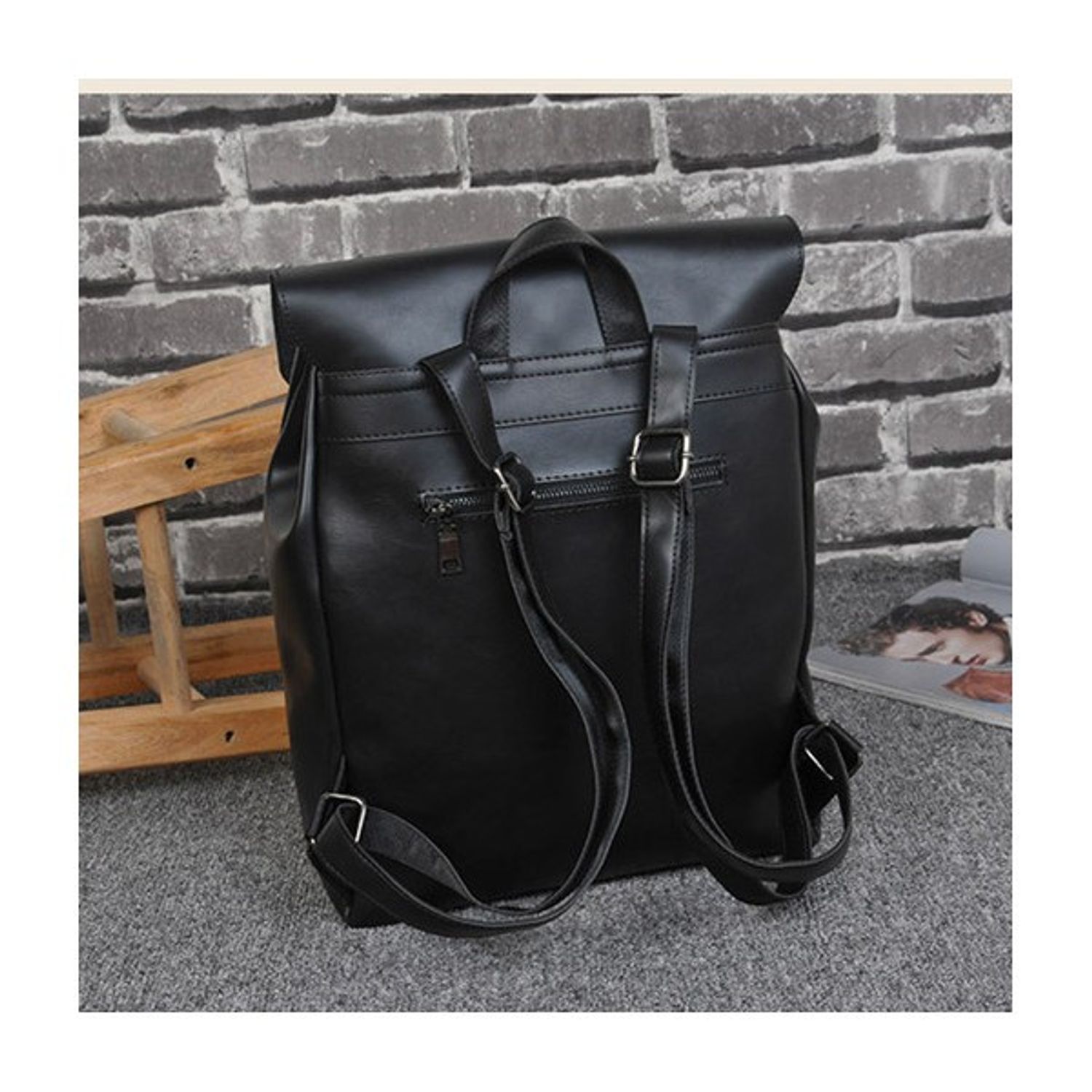 Rucsac pentru barbati, James GT1357, negru fotografia produsului View 4 L